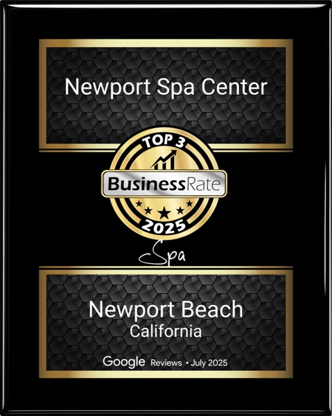 BusinessRate Top 3 2025 award for Newport Spa Center